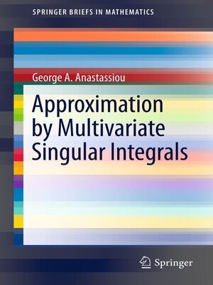 cover image of Approximation by Multivariate Singular Integrals